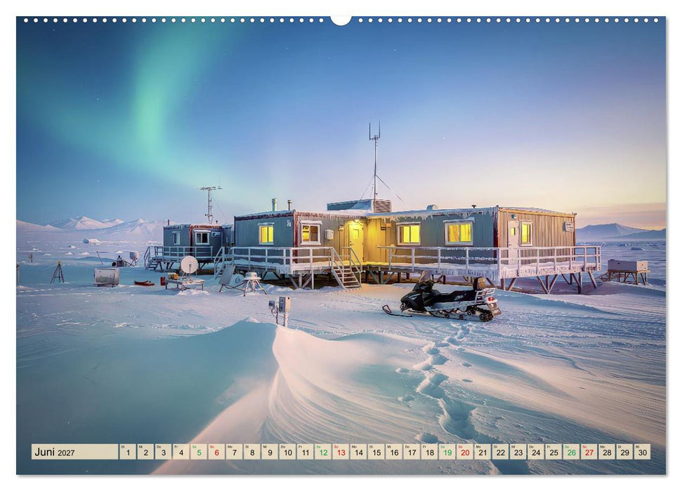Polar-Stationen (CALVENDO Wandkalender 2027)