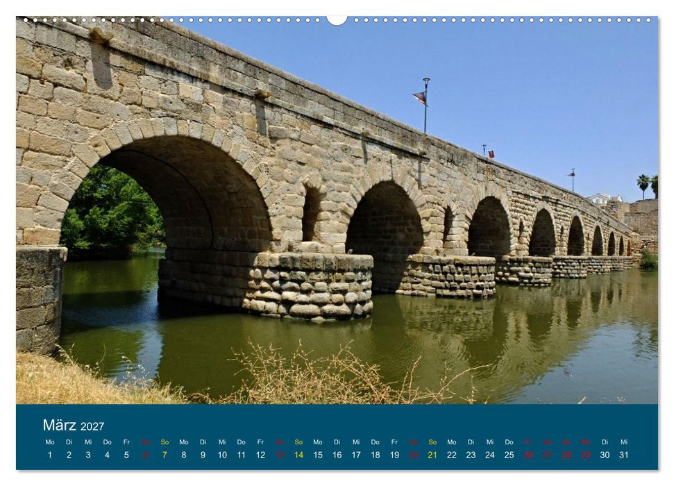 Spanische Provinzen - Extremadura (CALVENDO Premium Wandkalender 2027)