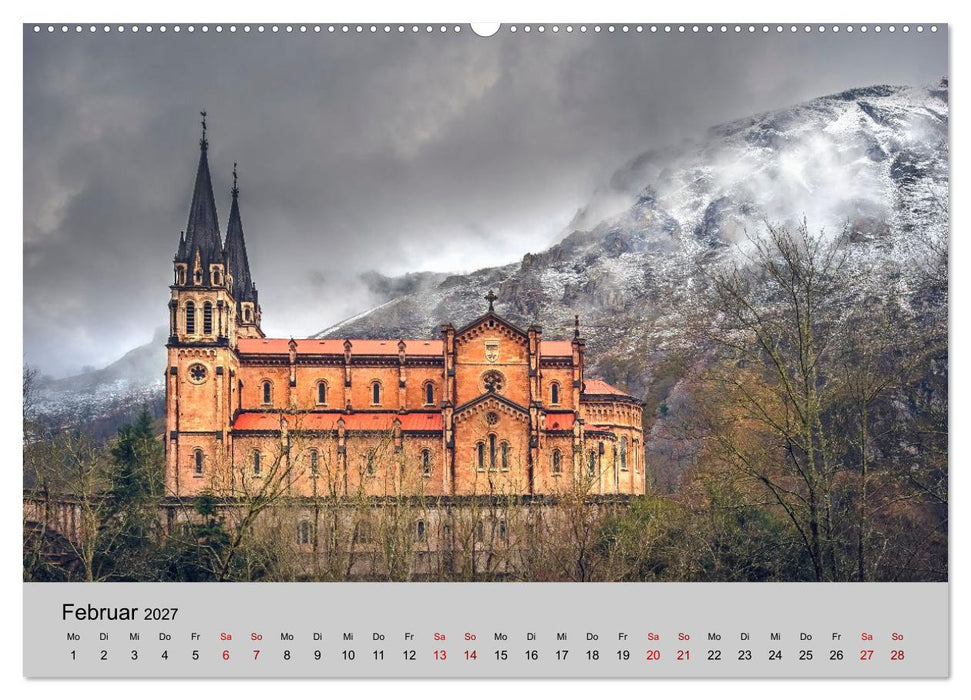 Spanische Provinzen - Asturien (CALVENDO Wandkalender 2027)