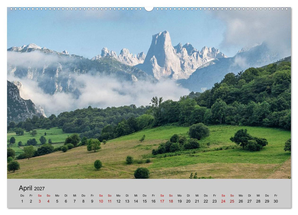 Spanische Provinzen - Asturien (CALVENDO Wandkalender 2027)