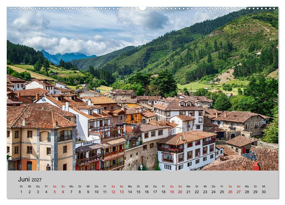Spanische Provinzen - Asturien (CALVENDO Wandkalender 2027)