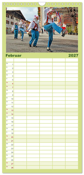 Mittenwald und seine Jahreszeiten (CALVENDO Familienplaner 2027)