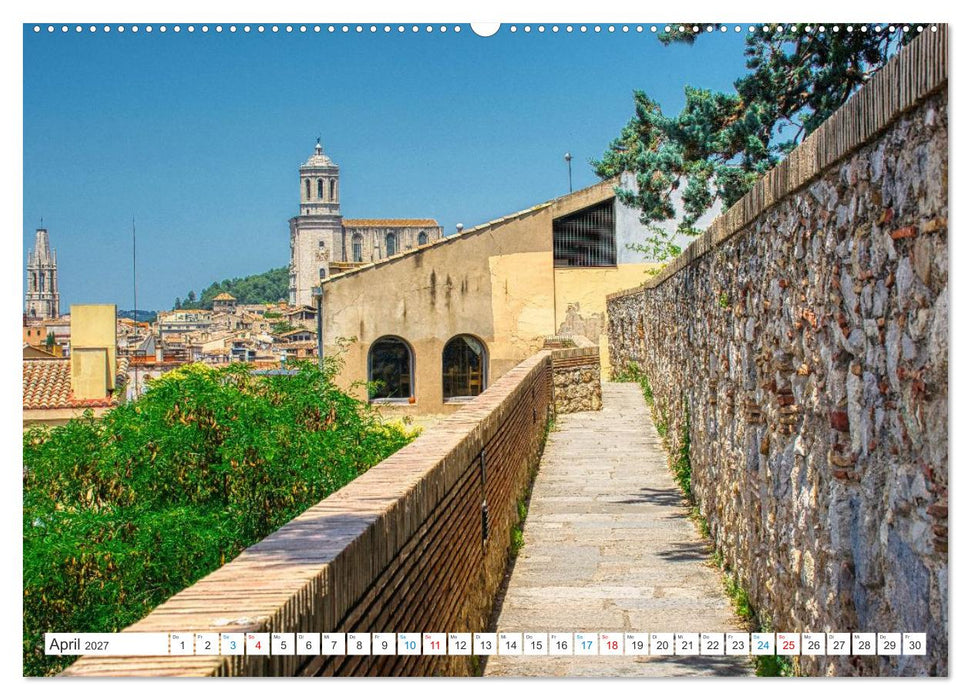 Girona - Die Stadt der vier Flüsse (CALVENDO Wandkalender 2027)