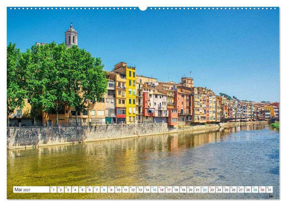 Girona - Die Stadt der vier Flüsse (CALVENDO Wandkalender 2027)
