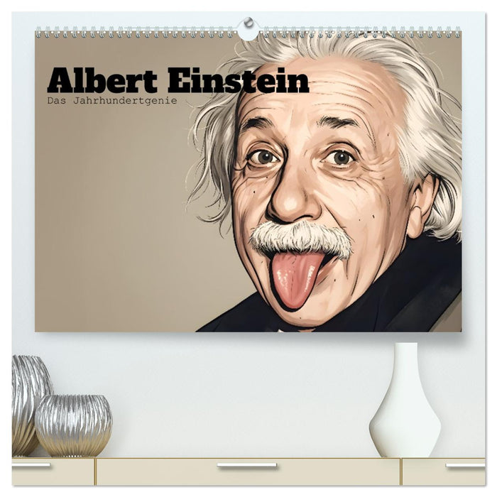 Albert Einstein – Das Jahrhundertgenie (CALVENDO Premium Wandkalender 2027)