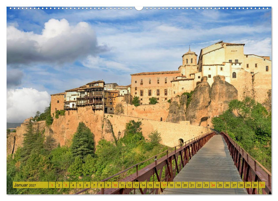 Die hängenden Häuser von Cuenca (CALVENDO Wandkalender 2027)