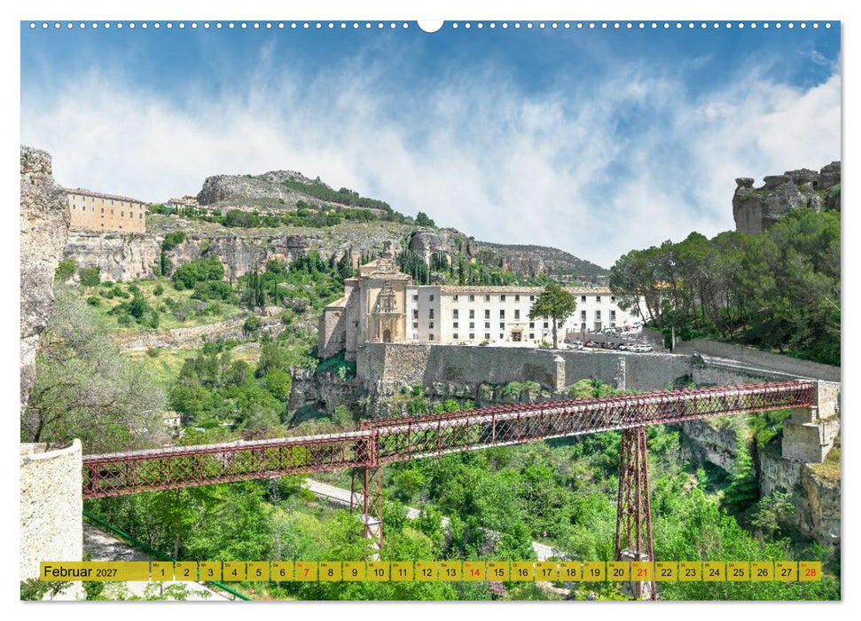 Die hängenden Häuser von Cuenca (CALVENDO Wandkalender 2027)