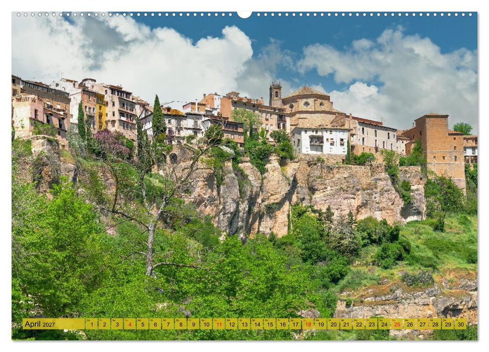 Die hängenden Häuser von Cuenca (CALVENDO Wandkalender 2027)