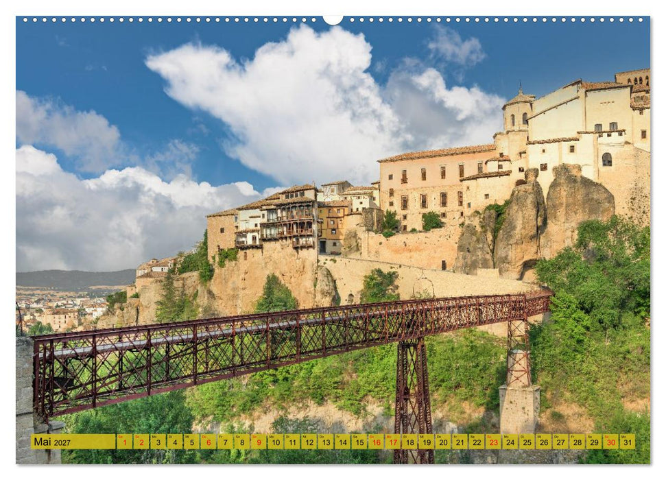 Die hängenden Häuser von Cuenca (CALVENDO Wandkalender 2027)