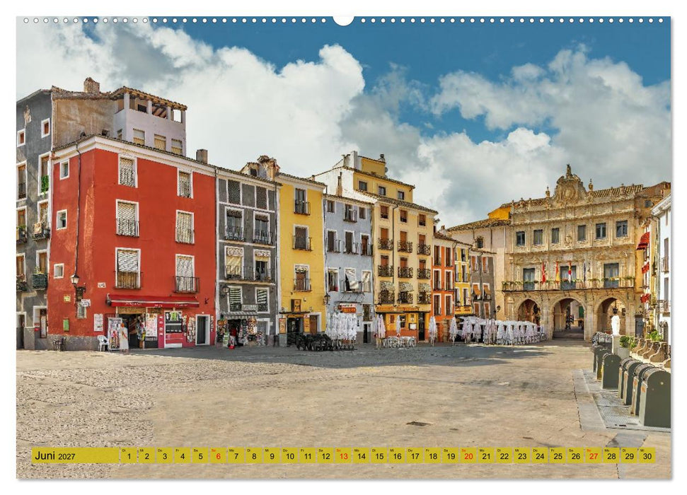 Die hängenden Häuser von Cuenca (CALVENDO Wandkalender 2027)