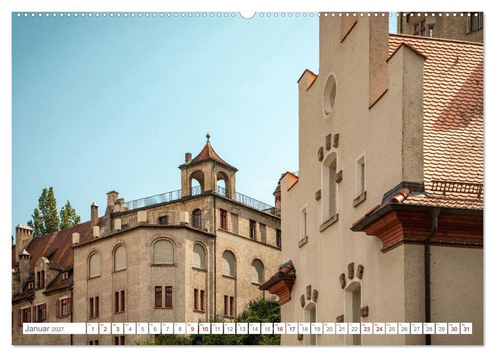 Sommerliches Sigmaringen (CALVENDO Premium Wandkalender 2027)