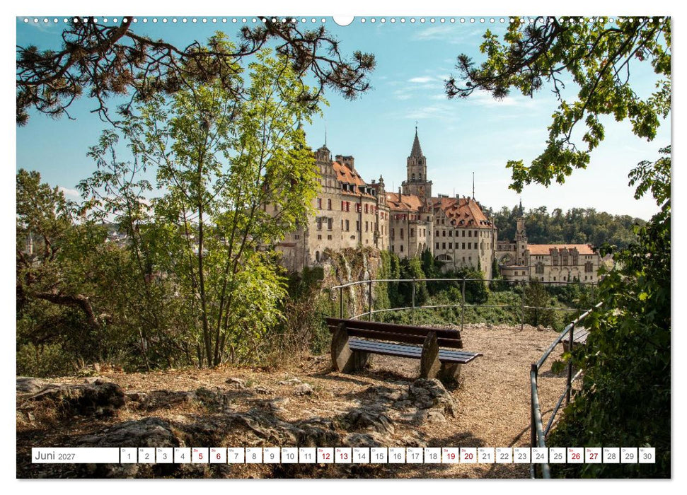 Sommerliches Sigmaringen (CALVENDO Premium Wandkalender 2027)