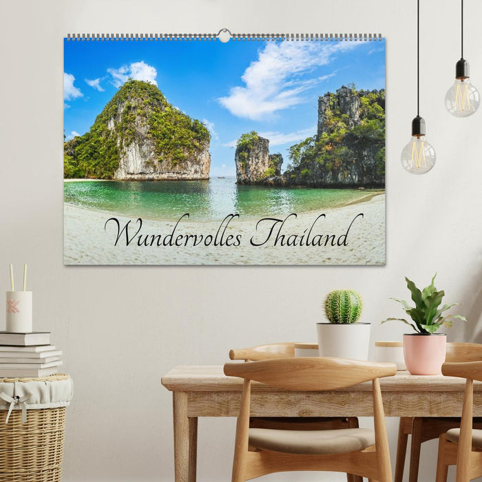 Wundervolles Thailand (CALVENDO Wandkalender 2027)