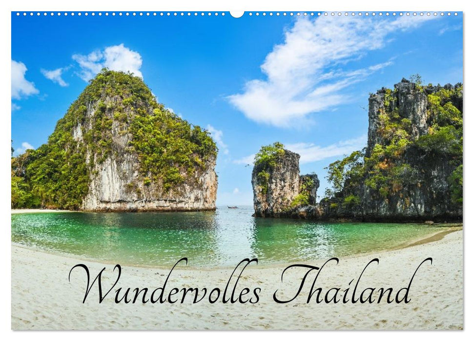 Wundervolles Thailand (CALVENDO Wandkalender 2027)