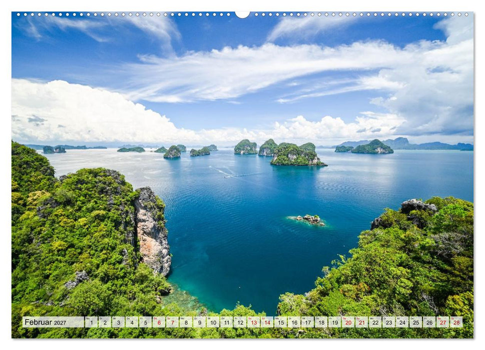 Wundervolles Thailand (CALVENDO Wandkalender 2027)