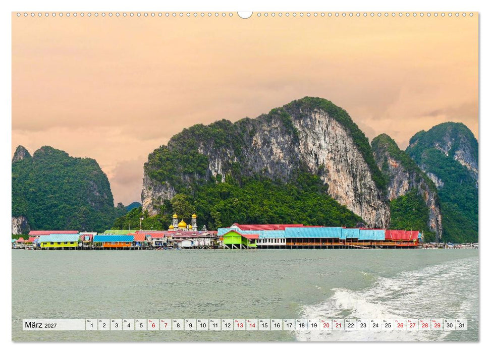 Wundervolles Thailand (CALVENDO Wandkalender 2027)
