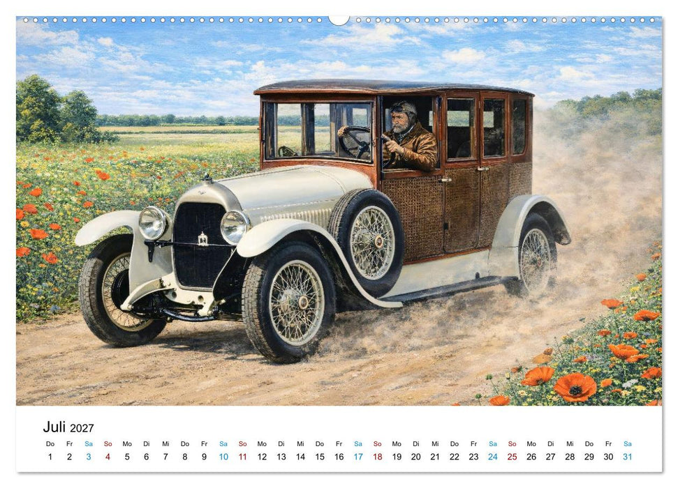 Oldies mit Charme (CALVENDO Premium Wandkalender 2027)