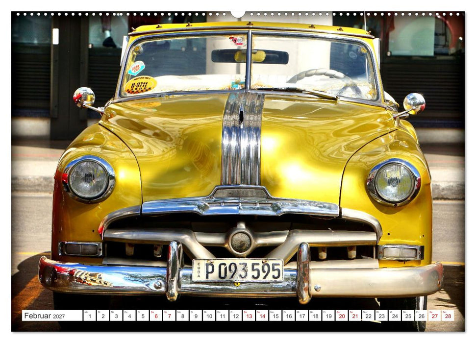Oldtimer Gold - Pontiac Chieftain 1951 (CALVENDO Wandkalender 2027)