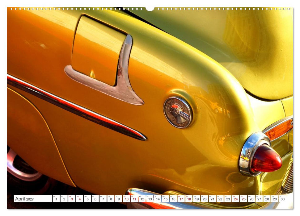 Oldtimer Gold - Pontiac Chieftain 1951 (CALVENDO Wandkalender 2027)