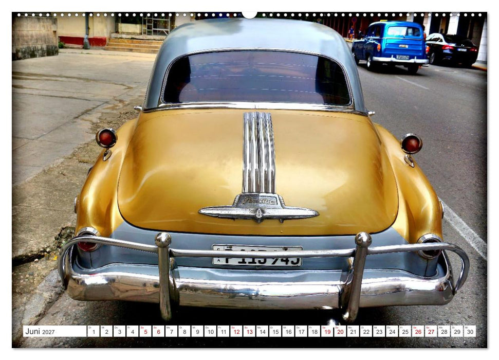 Oldtimer Gold - Pontiac Chieftain 1951 (CALVENDO Wandkalender 2027)