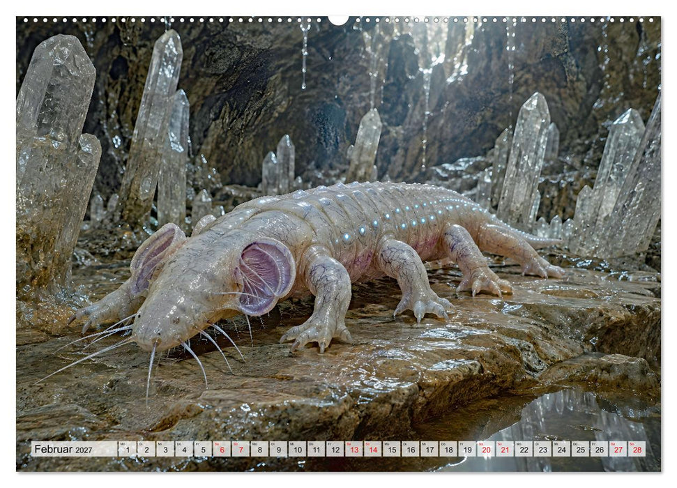 Unbekannte Arten – Fremde Fauna (CALVENDO Premium Wandkalender 2027)