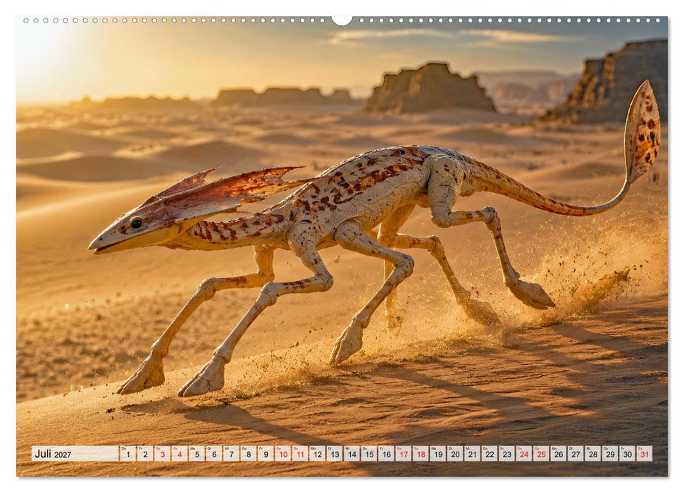 Unbekannte Arten – Fremde Fauna (CALVENDO Premium Wandkalender 2027)