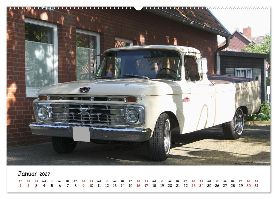 American Pickups US-Arbeitstiere (CALVENDO Premium Wandkalender 2027)