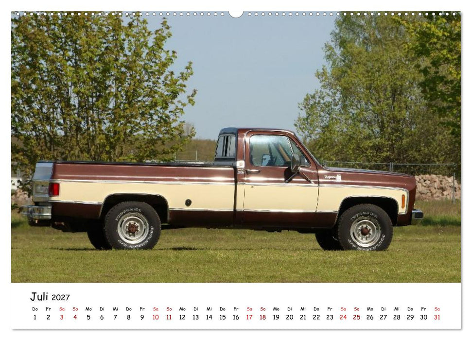 American Pickups US-Arbeitstiere (CALVENDO Premium Wandkalender 2027)