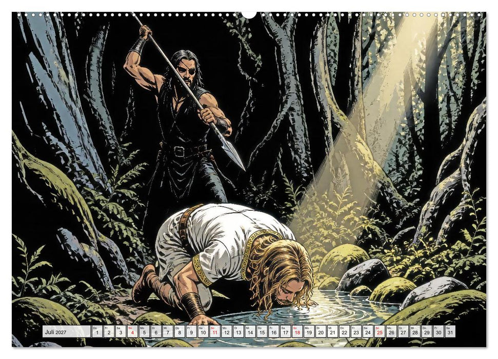 Die Nibelungen: Glanz und Verderben (CALVENDO Premium Wandkalender 2027)