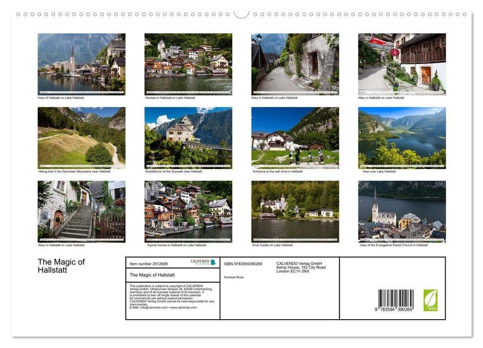 The Magic of Hallstatt (CALVENDO Premium-Calendar 2027)