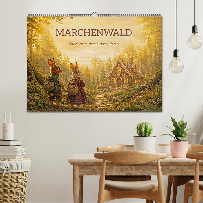 MÄRCHENWALD - Ein Abenteuer auf leisen Pfoten (CALVENDO Wandkalender 2027)