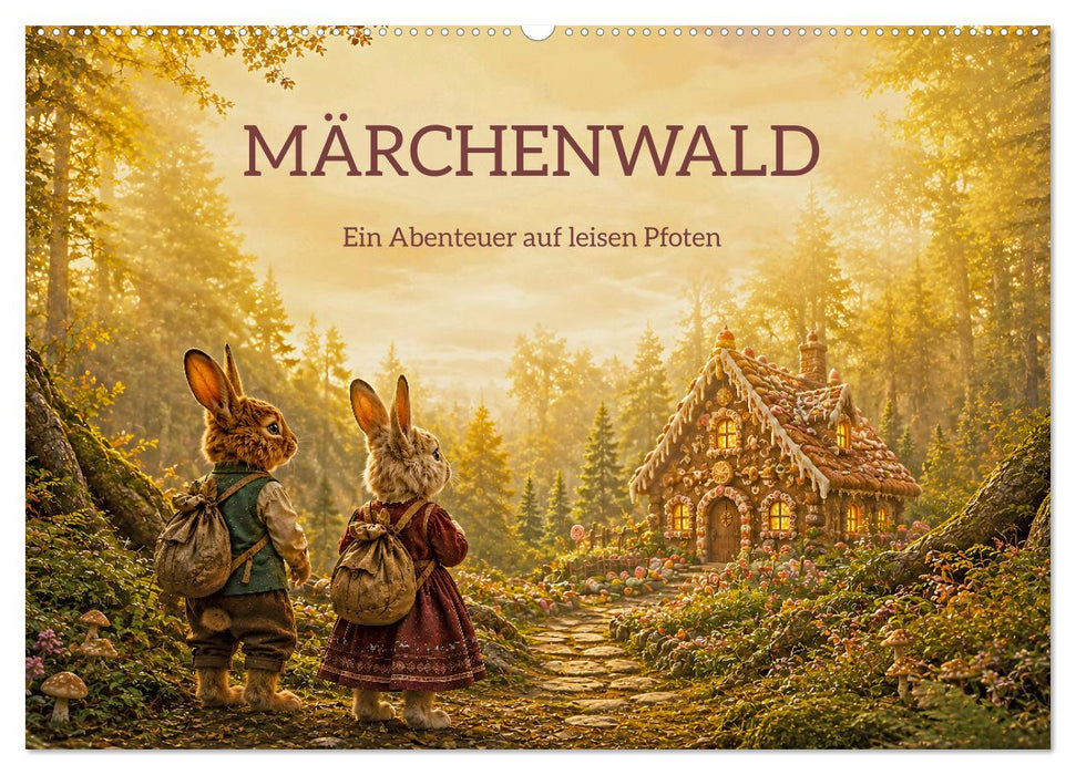 MÄRCHENWALD - Ein Abenteuer auf leisen Pfoten (CALVENDO Wandkalender 2027)