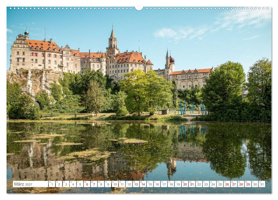 Sommerliches Sigmaringen (CALVENDO Wandkalender 2027)