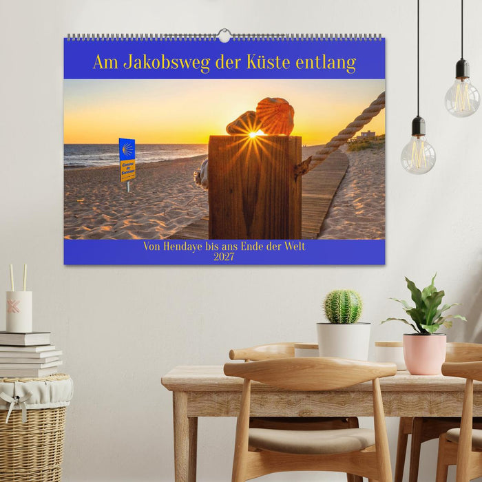 Am Jakobsweg der Küste entlang (CALVENDO Wandkalender 2027)