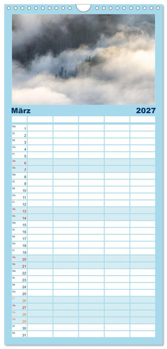 Der Harz - einfach mystisch (CALVENDO Familienplaner 2027)