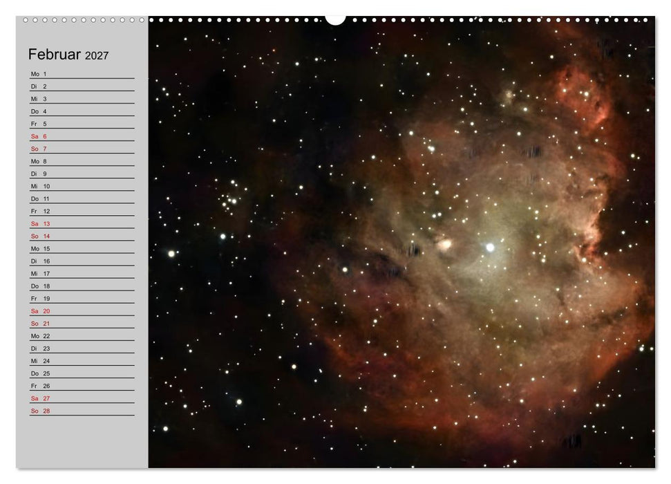 Deep-Sky mit dem Seestar S50 (CALVENDO Premium Wandkalender 2027)