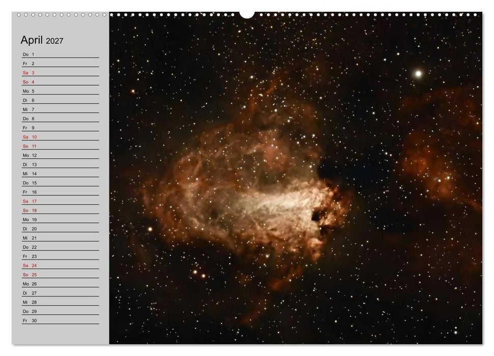 Deep-Sky mit dem Seestar S50 (CALVENDO Premium Wandkalender 2027)