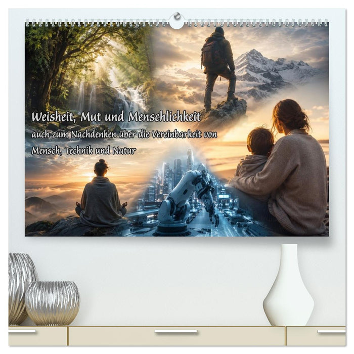 Weisheit, Mut und Menschlichkeit (CALVENDO Premium Wandkalender 2027)