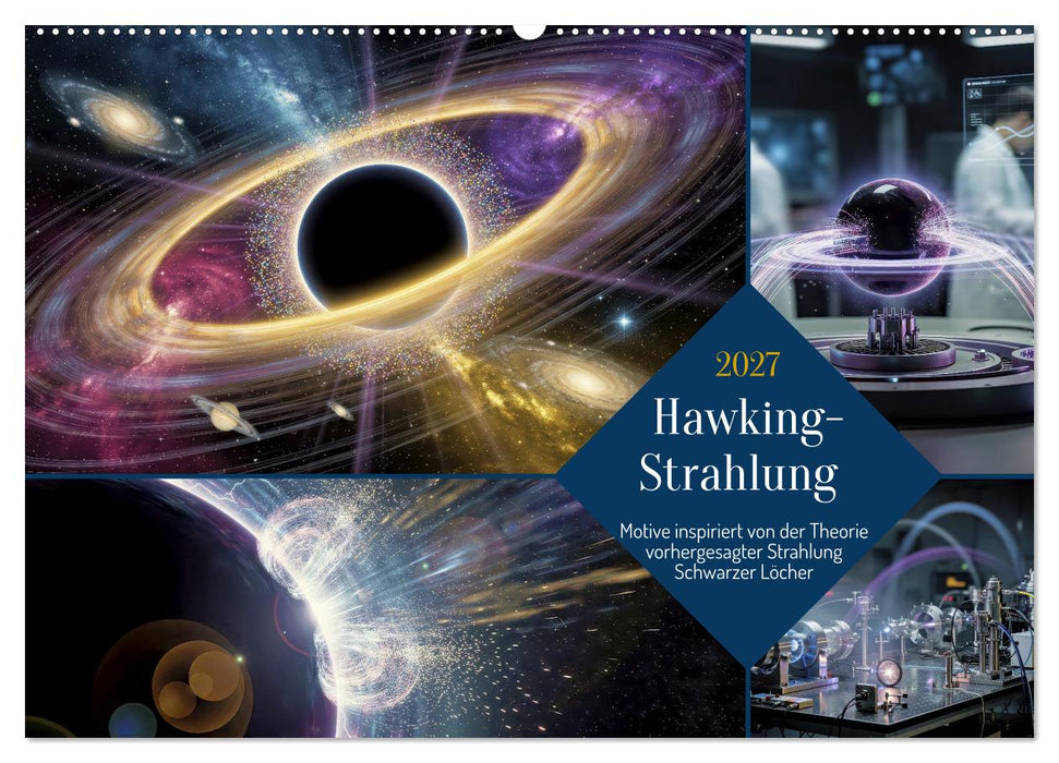 Hawking-Strahlung (CALVENDO Wandkalender 2027)