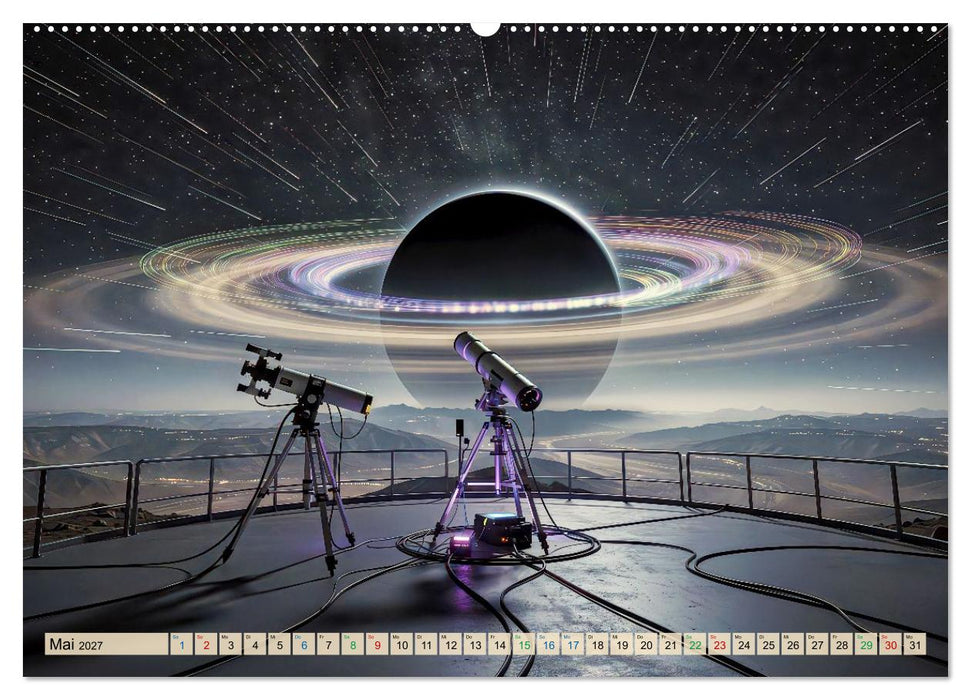 Hawking-Strahlung (CALVENDO Wandkalender 2027)