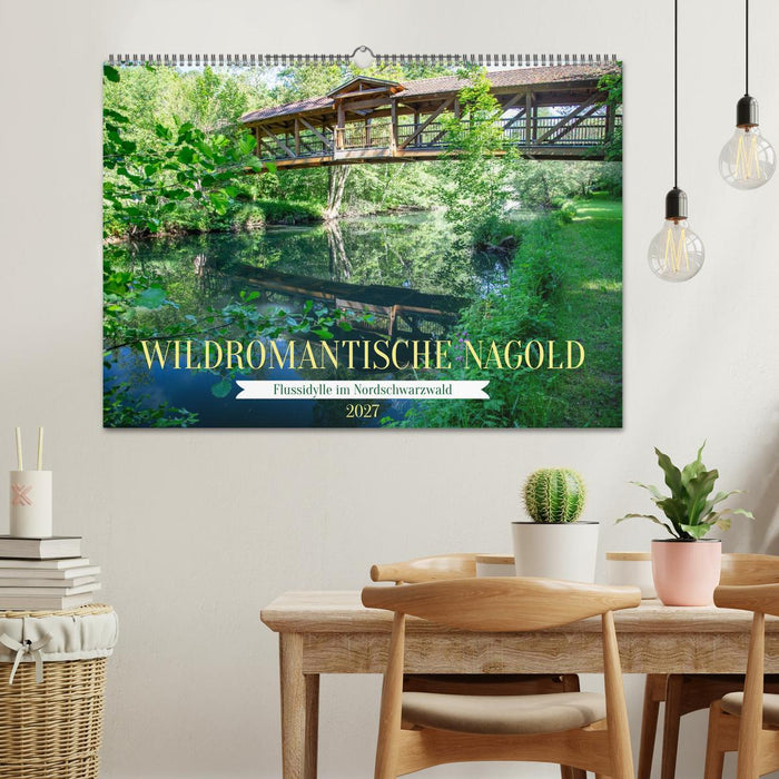 Wildromantische Nagold (CALVENDO Wandkalender 2027)