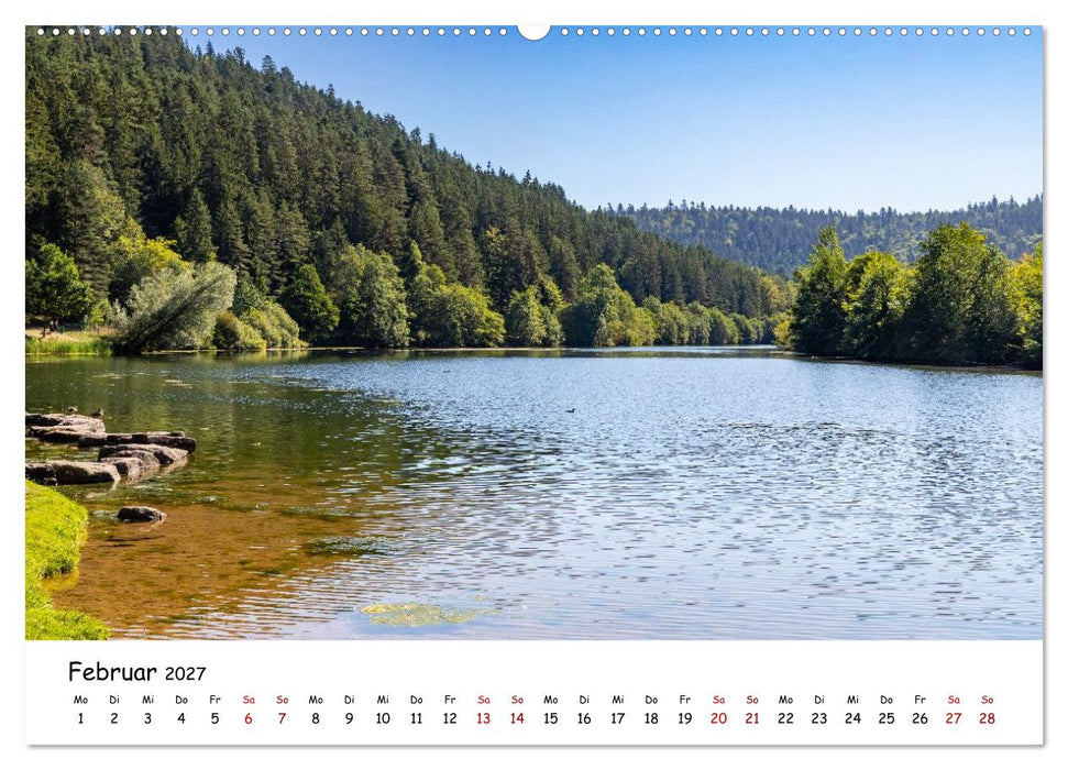 Wildromantische Nagold (CALVENDO Wandkalender 2027)