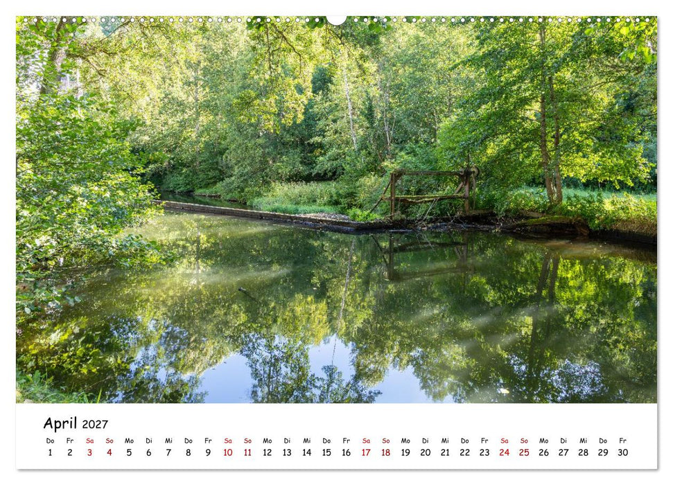 Wildromantische Nagold (CALVENDO Wandkalender 2027)