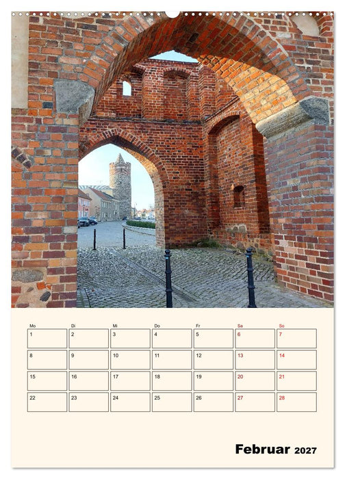 Jüterbog - Backstein und Türme (CALVENDO Premium Wandkalender 2027)