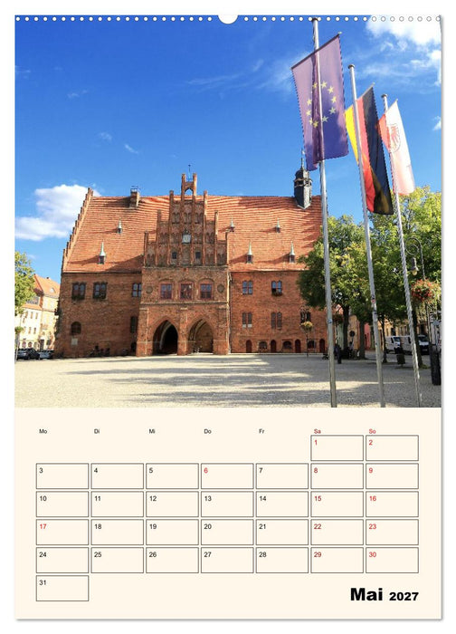 Jüterbog - Backstein und Türme (CALVENDO Premium Wandkalender 2027)
