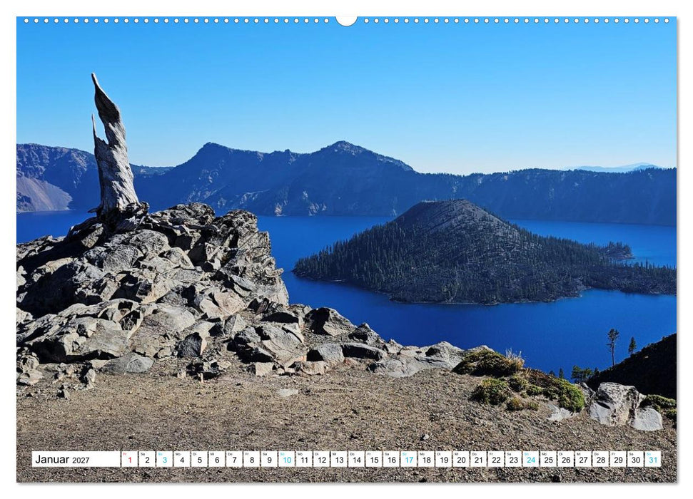 Oregon - Farben der Wildnis (CALVENDO Premium Wandkalender 2027)