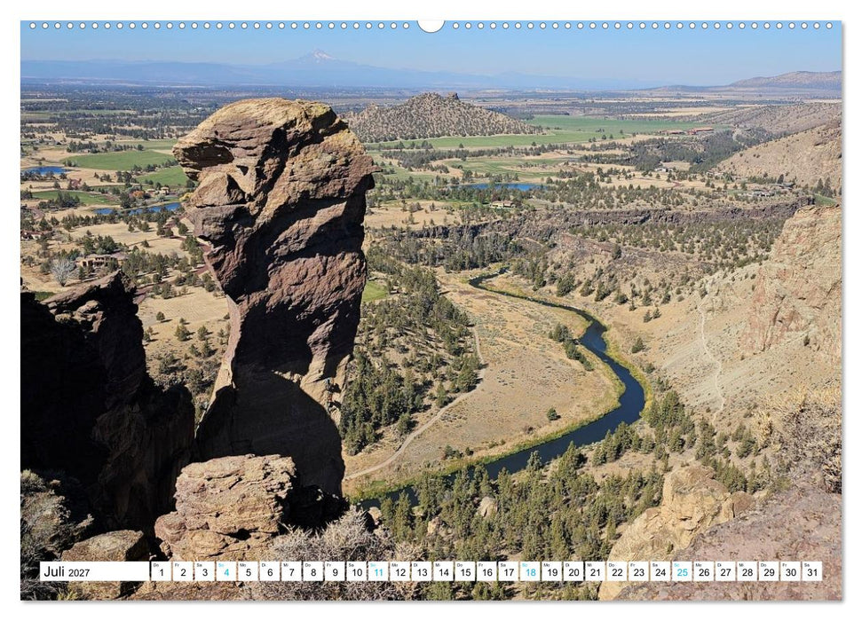 Oregon - Farben der Wildnis (CALVENDO Premium Wandkalender 2027)