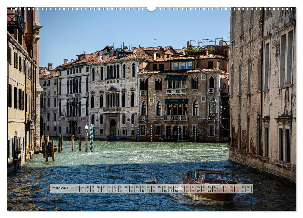 Venedig. Ein Jahr in der Lagunenstadt (CALVENDO Premium Wandkalender 2027)