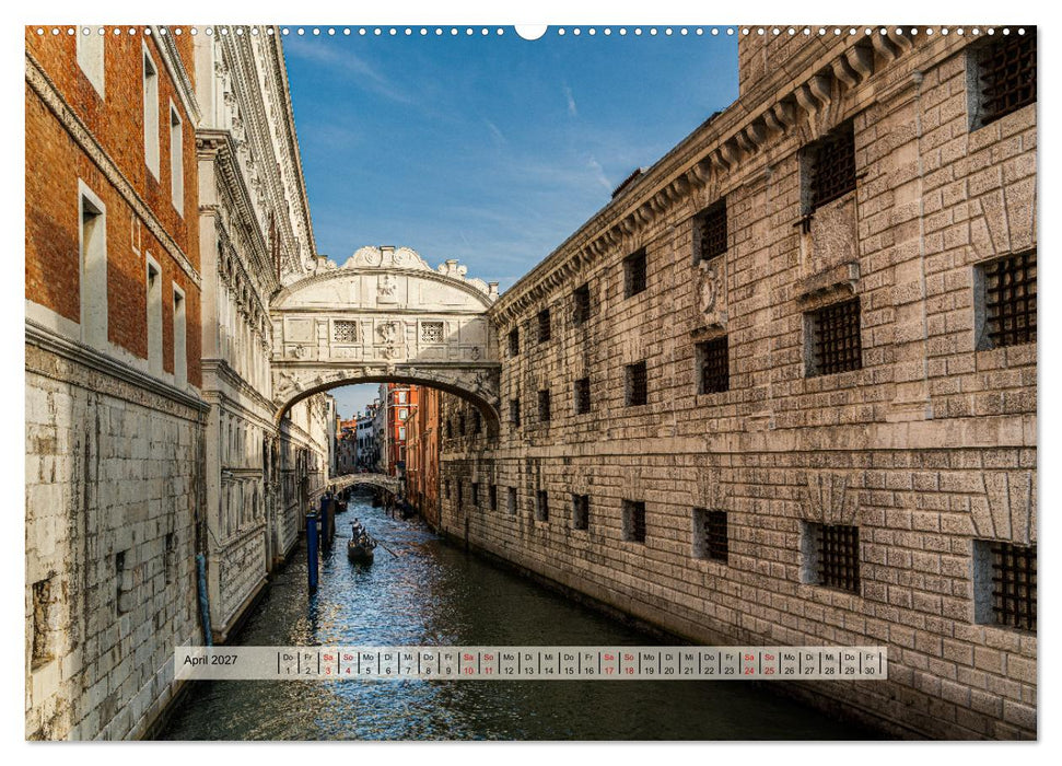 Venedig. Ein Jahr in der Lagunenstadt (CALVENDO Premium Wandkalender 2027)