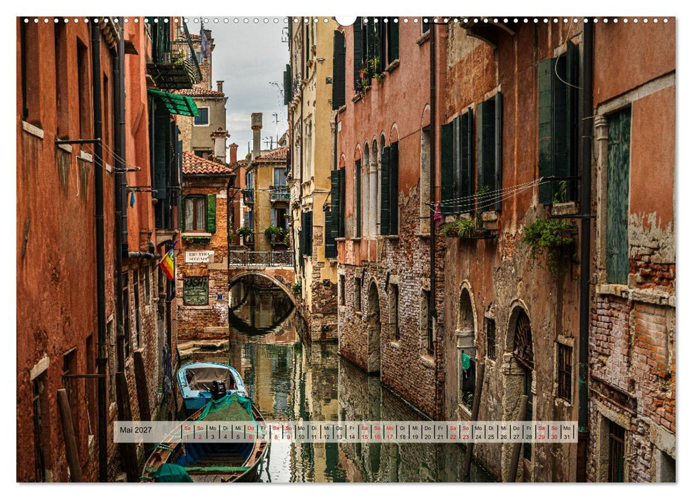 Venedig. Ein Jahr in der Lagunenstadt (CALVENDO Premium Wandkalender 2027)